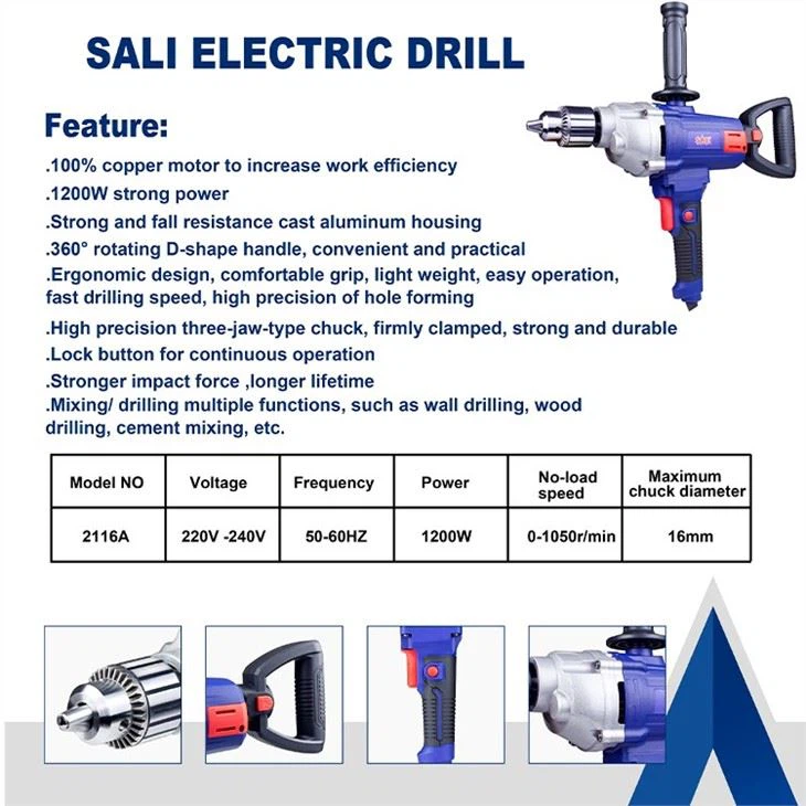 Aircraft Electric Drill 16mm